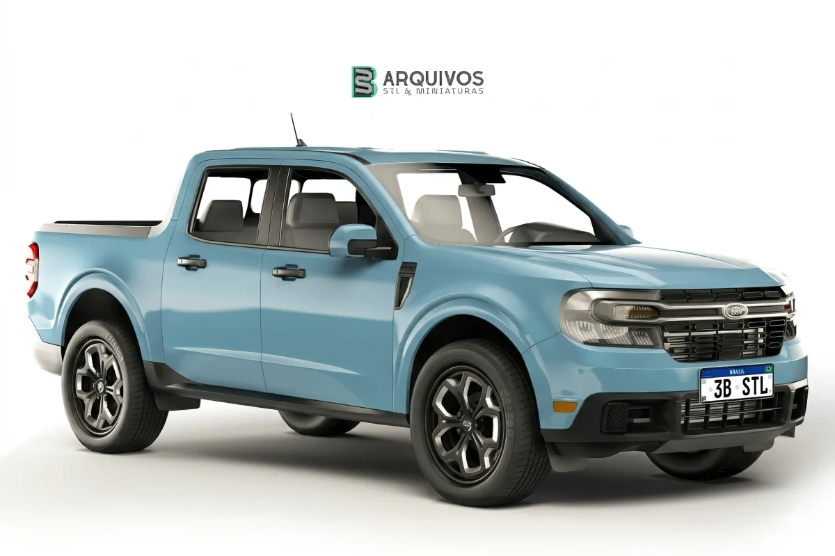 Modelo 3D STL - Ford Maverick Lariat 2022 — foto 4